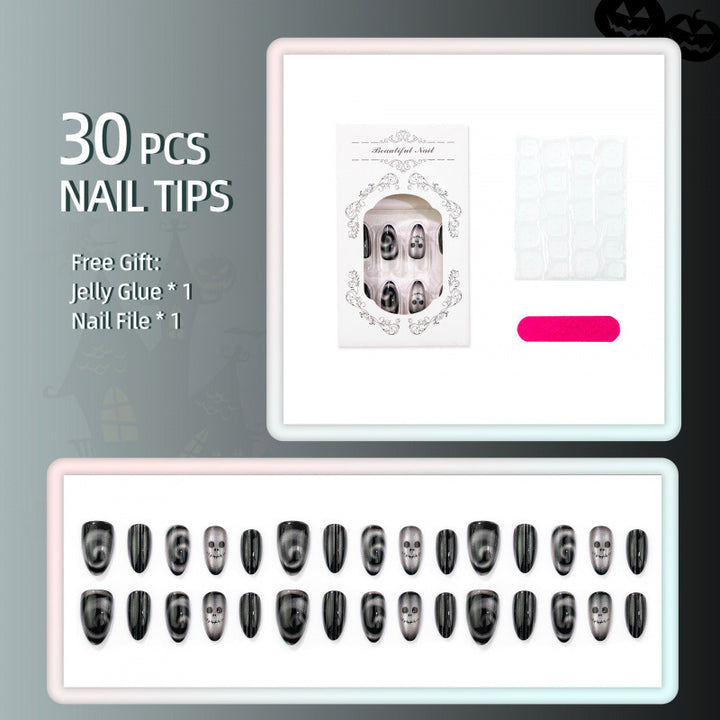 Spooky Chic Press-On Nagelset