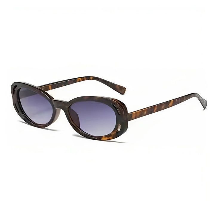 Damen Cat-Eye Sonnenbrille mit elegantem, transparentem Rahmen und UV-Schutz Karnz