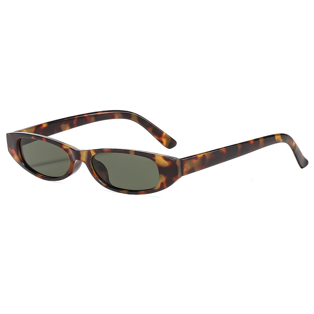 Damen trendige Cat-Eye Sonnenbrille im minimalistischen Design Karnz
