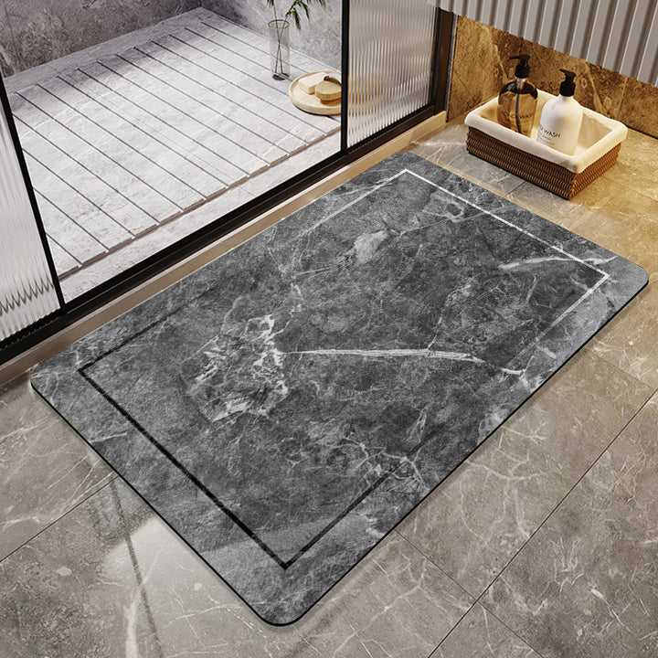 Modern abstraktes Blattdesign Teppich Karnz