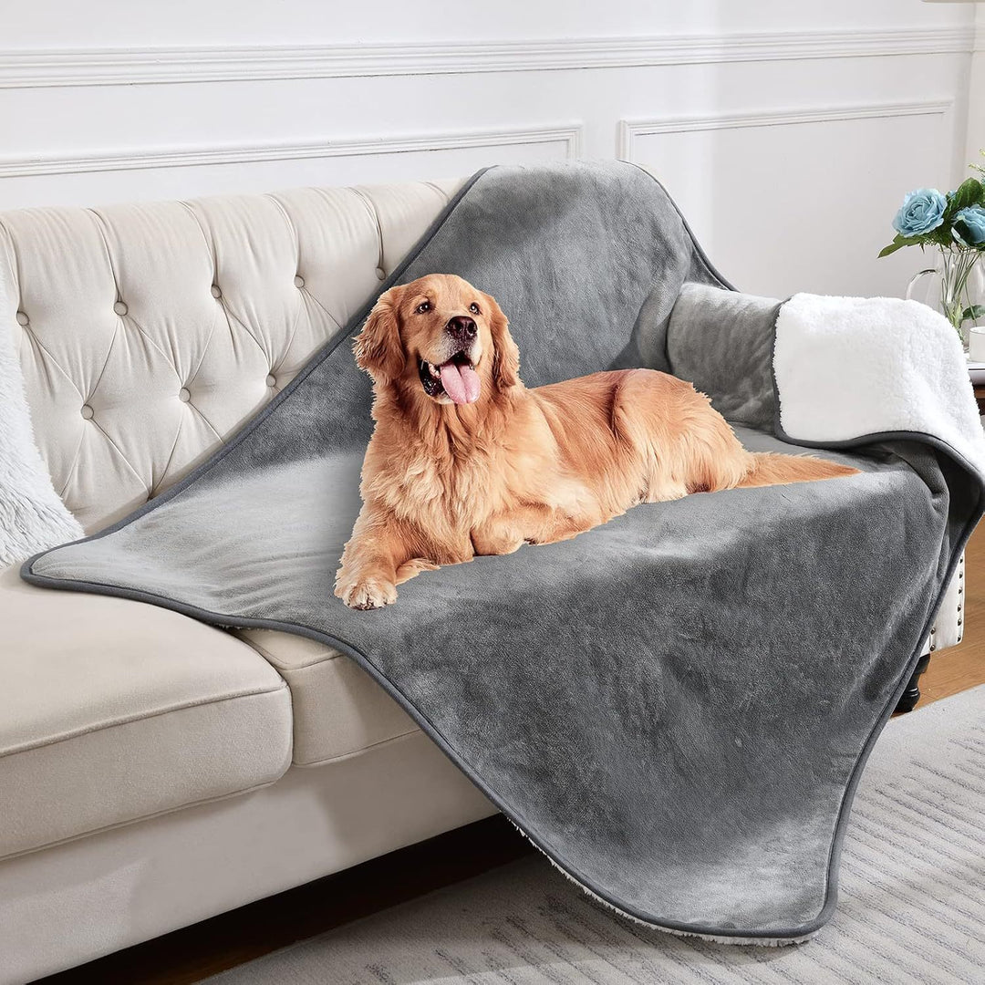 Ultra-Plush Sherpa gefütterte Decke Karnz