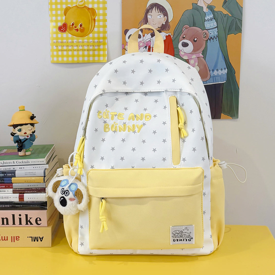Süßer Tier-Themen Leinwand Rucksack Karnz