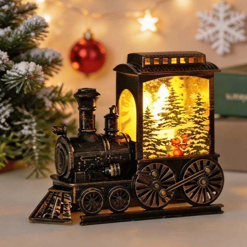 Weihnachtliche LED Zuglaterne Karnz