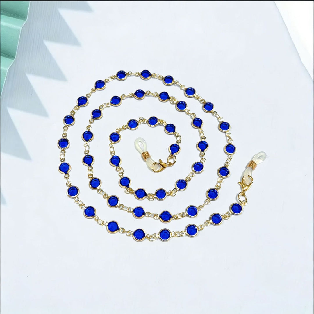 Elegante Perlbrillekette Karnz