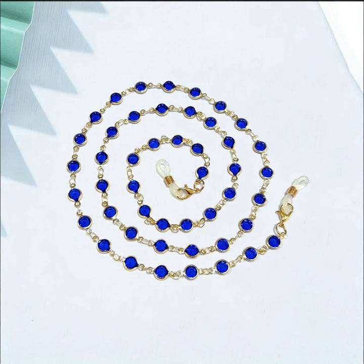 Elegante Perlbrillekette Karnz