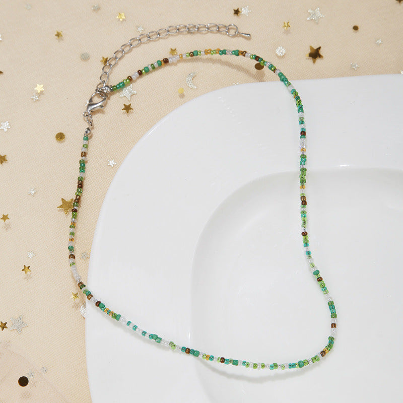 Handgefertigtes Perlen Choker Halsband Karnz
