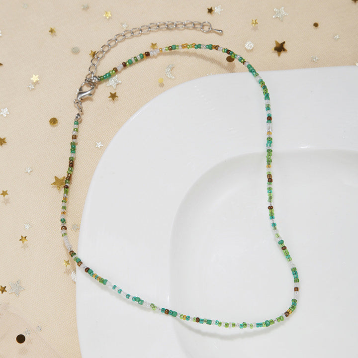 Handgefertigtes Perlen Choker Halsband Karnz