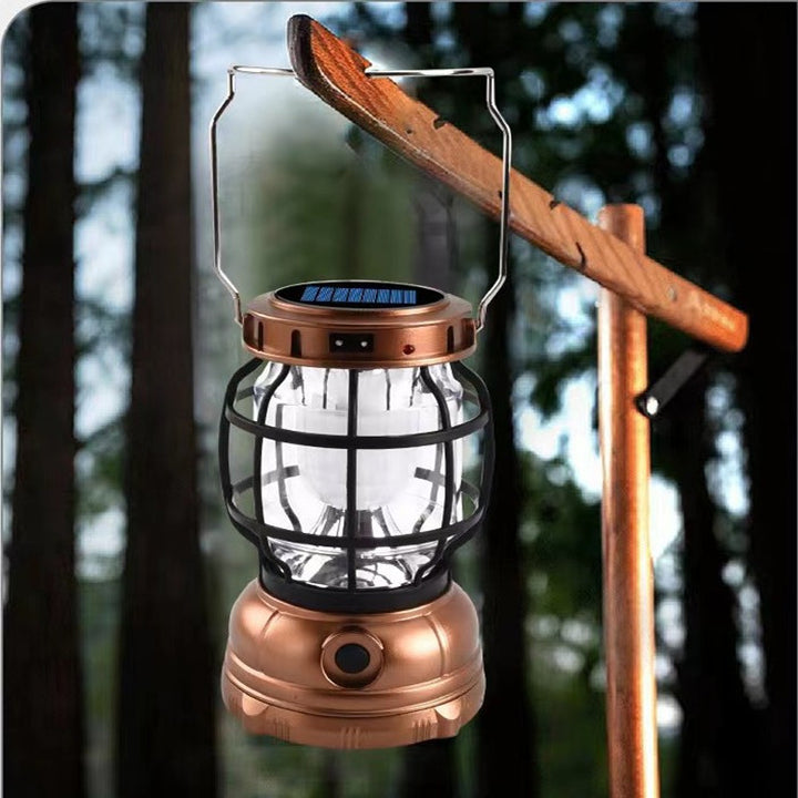Vintage-inspirierte Outdoor-Camping-Laterne Karnz