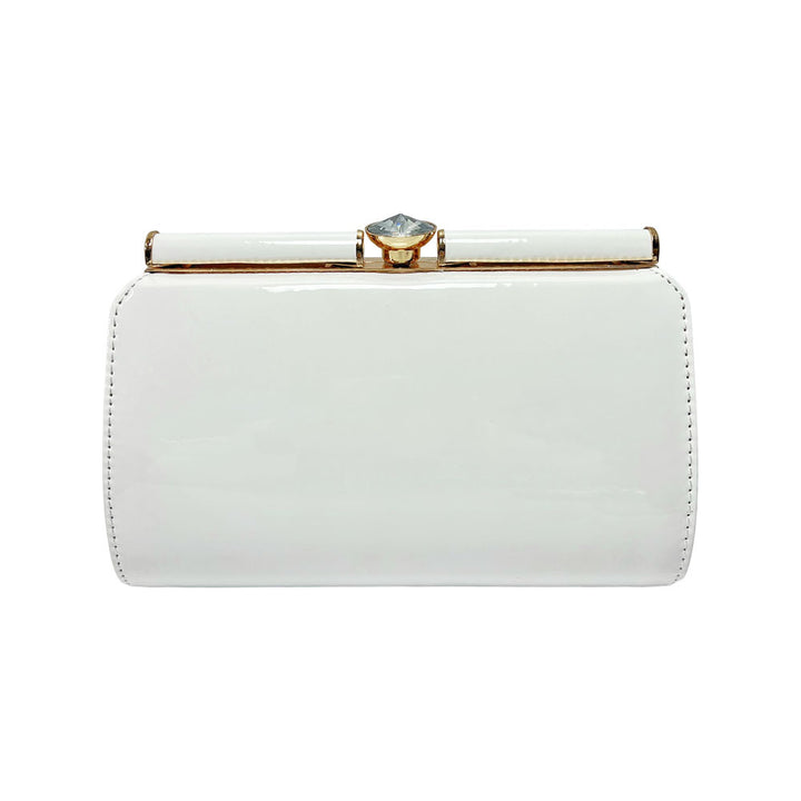 Elegante Patentleder Abend Clutch