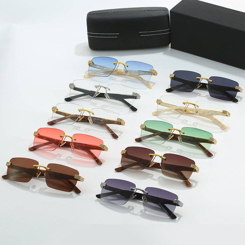 Damen modische Sonnenbrille im eleganten quadratischen Design Karnz