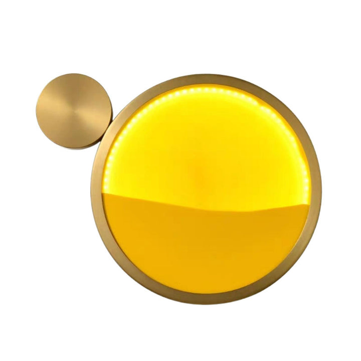 Moderne kreisförmige LED-Wandlampe