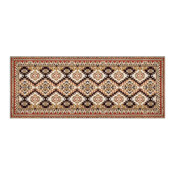 Vintage-inspirierter geometrischer Teppich Karnz