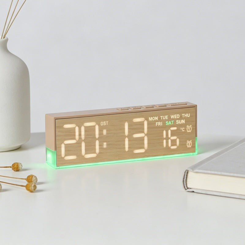 Digitaler Wecker mit Intelligenter Hygrometerfunktion Karnz