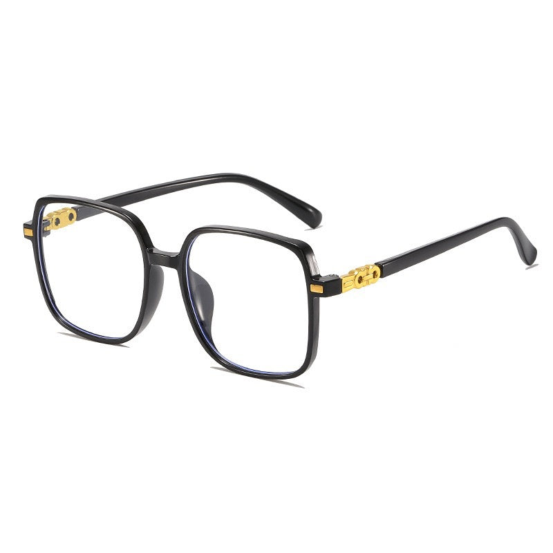 Chic Transparente Rechte Rahmen Brille Karnz