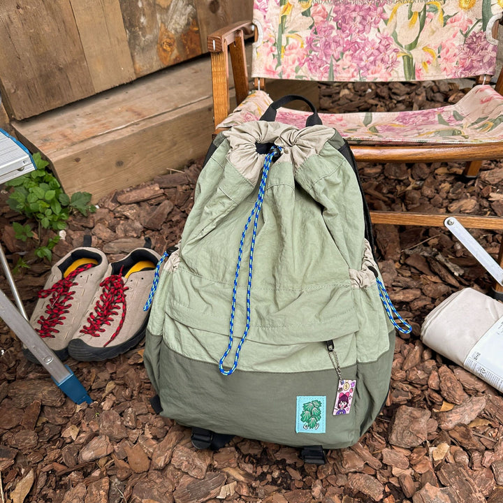 Leichte lässige Kordelzug-Rucksack