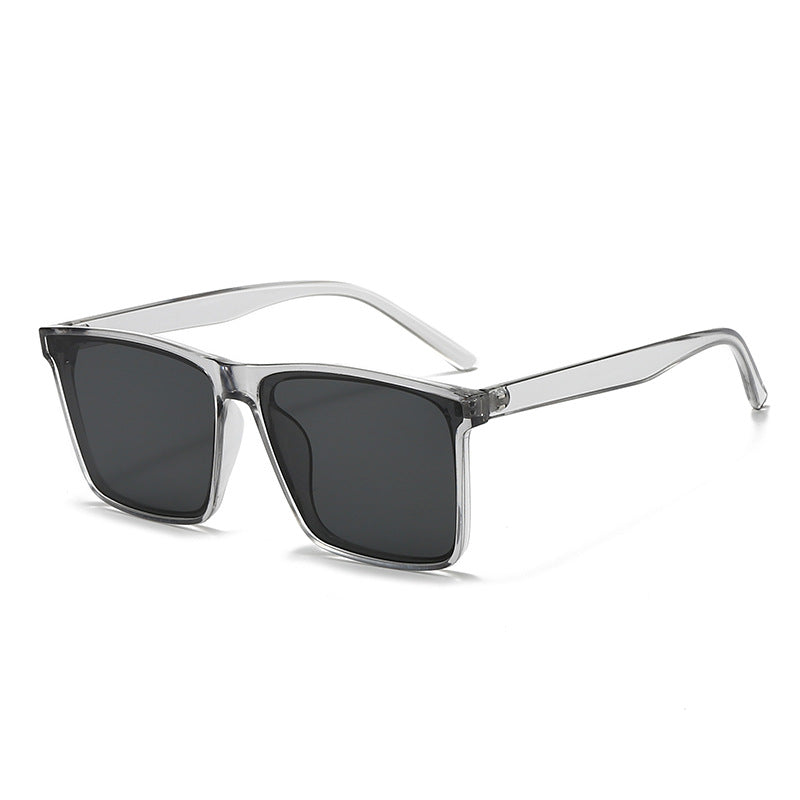 Damen moderne Sonnenbrille mit breitem Rahmen Karnz