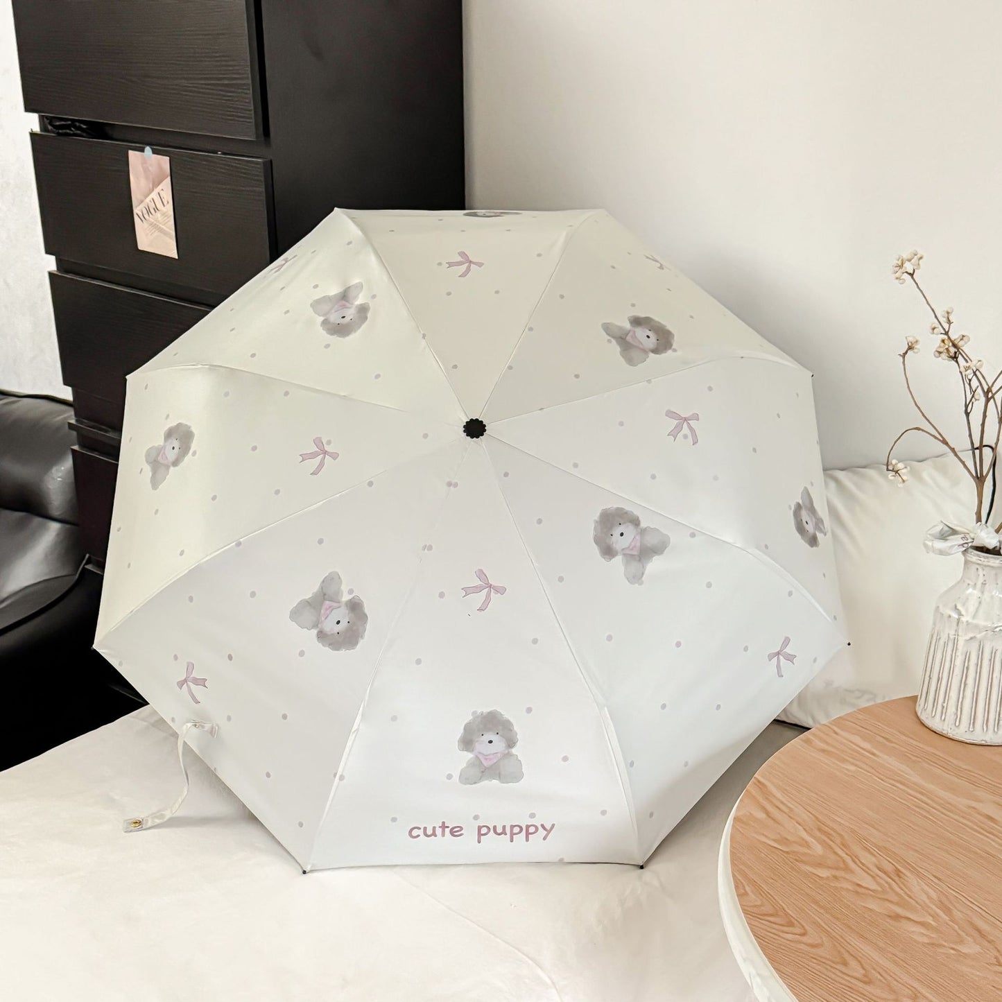 Damen Faltbarer Regenschirm mit niedlichem Tierdesign Karnz