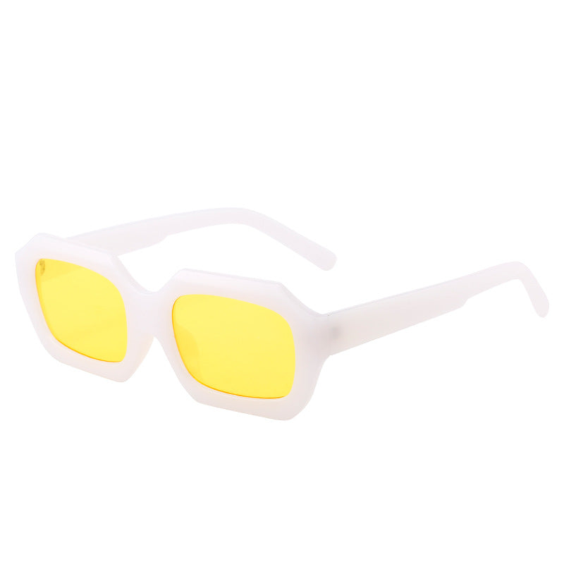 Damen modische Sonnenbrille im einzigartigen achtkantigen Design Karnz