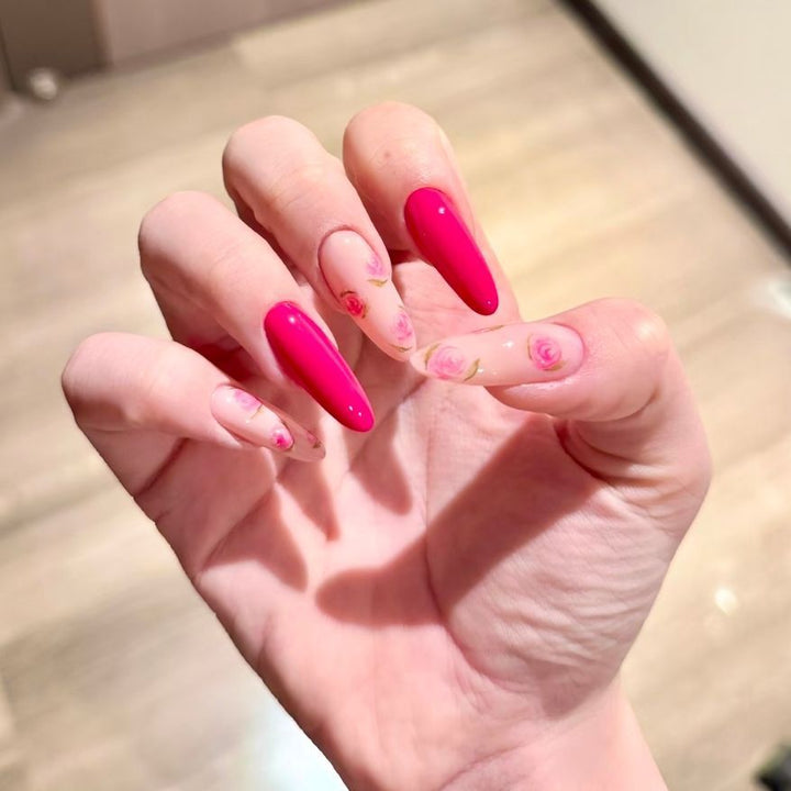 Künstlerisches Stiletto-Nagelset Karnz