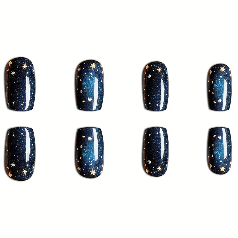 Celestial Starry Night Press-On Nail Set Karnz