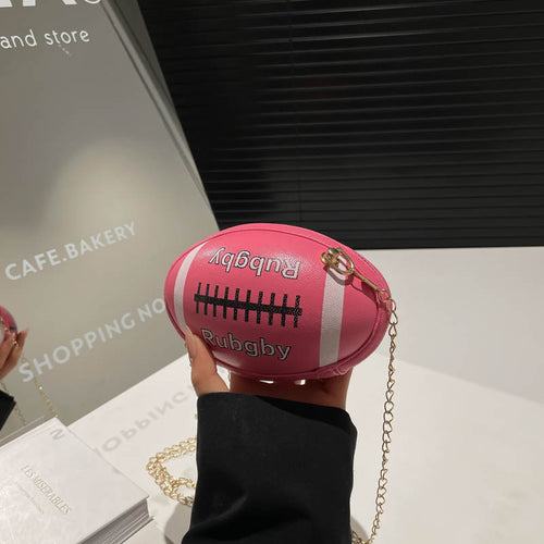 Neuheits Rugbyball Umhängetasche