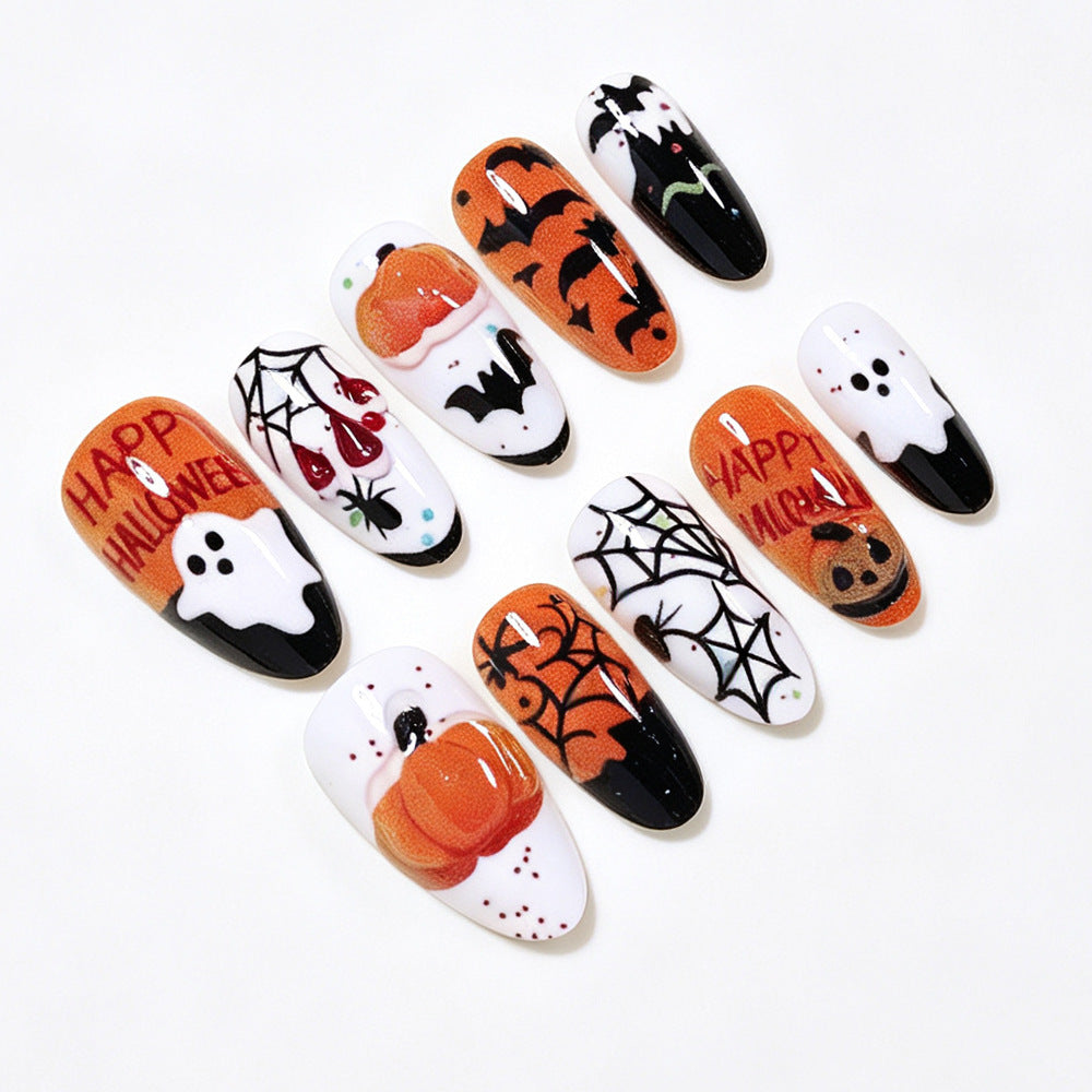 Halloween-Themen-Nagelkunst Karnz