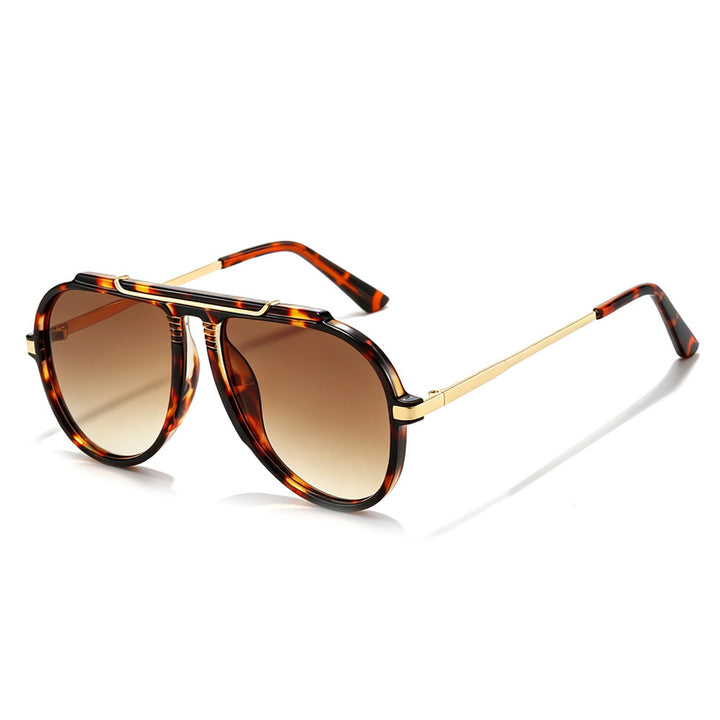 Stylische Gradient Shield Sonnenbrille Karnz