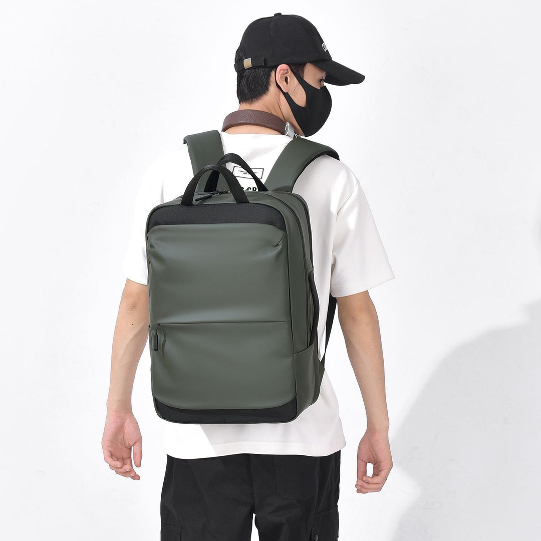 Stylischer Laptop-Rucksack mit Mehreren Fächern Karnz