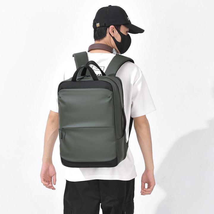 Stylischer Laptop-Rucksack mit Mehreren Fächern Karnz