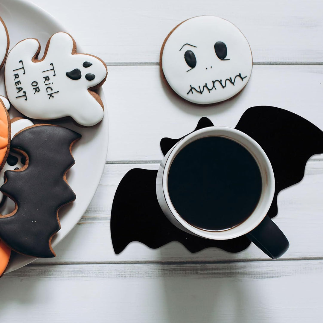 Detaillierter Vinyl-Fledermaus-Wandaufkleber für Halloween Dekoration