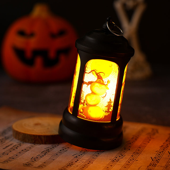 Dekorative Halloweenlaterne Karnz