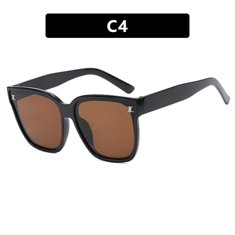 Damen modische quadratische Sonnenbrille mit hochwertigen, farbwechselnden Gläsern Karnz