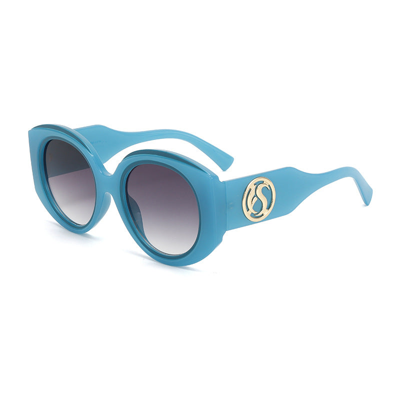 Damen moderne Sonnenbrille im auffälligen oversized Design Karnz