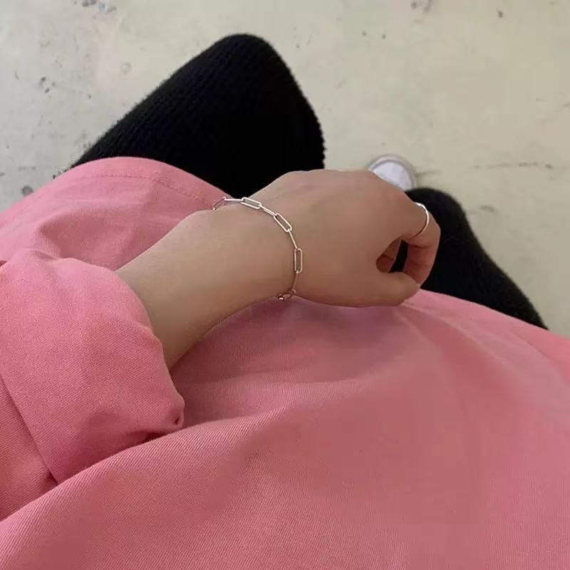 Minimalistische Gliederkettenarmband Karnz