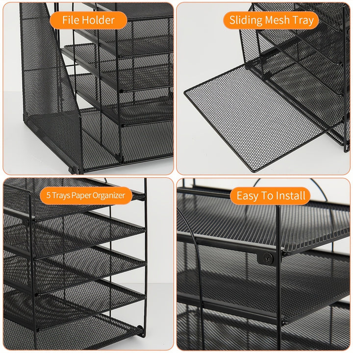 Stilvoller Mesh Dokumentenorganizer