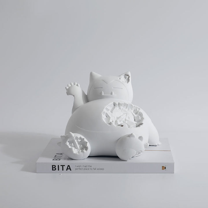 Verspielte dekorative Katzenfigur