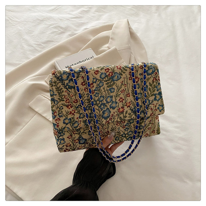 Elegante florale verzierten Handtasche Karnz