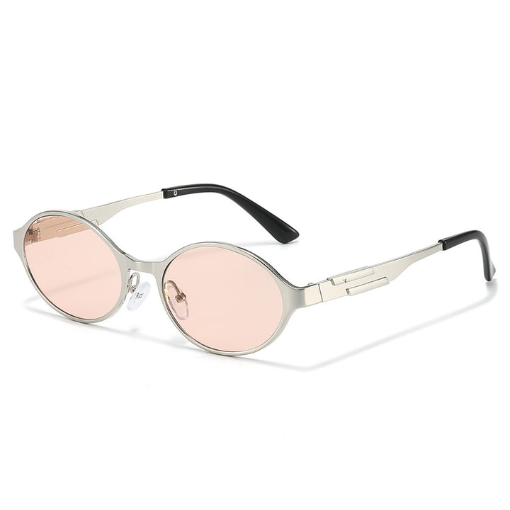 Einzigartige ovale Rahmen-Sonnenbrille Karnz