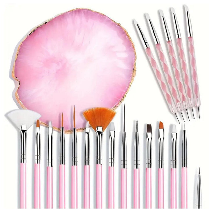 Professionelles Nail Art Pinselset Karnz 1787228556