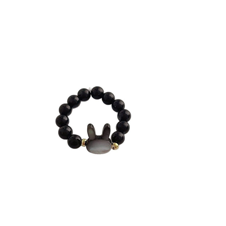 Süßes Kaninchen Charme Perlenarmband Karnz