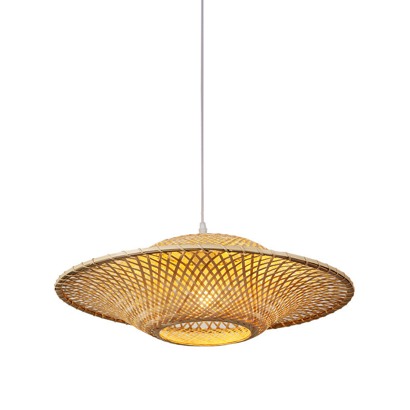 Woven Bamboo Deckenlampe
