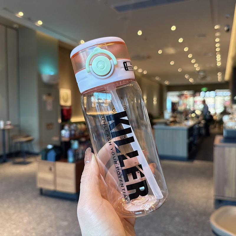 Damen Ergonomische Flasche mit Auslaufschutz Karnz