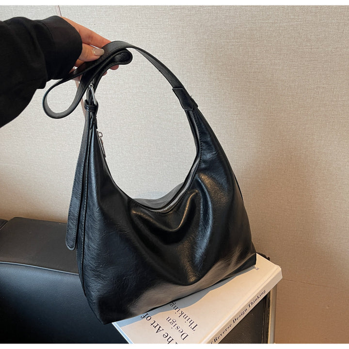 Weiche Leder Schultertasche Karnz