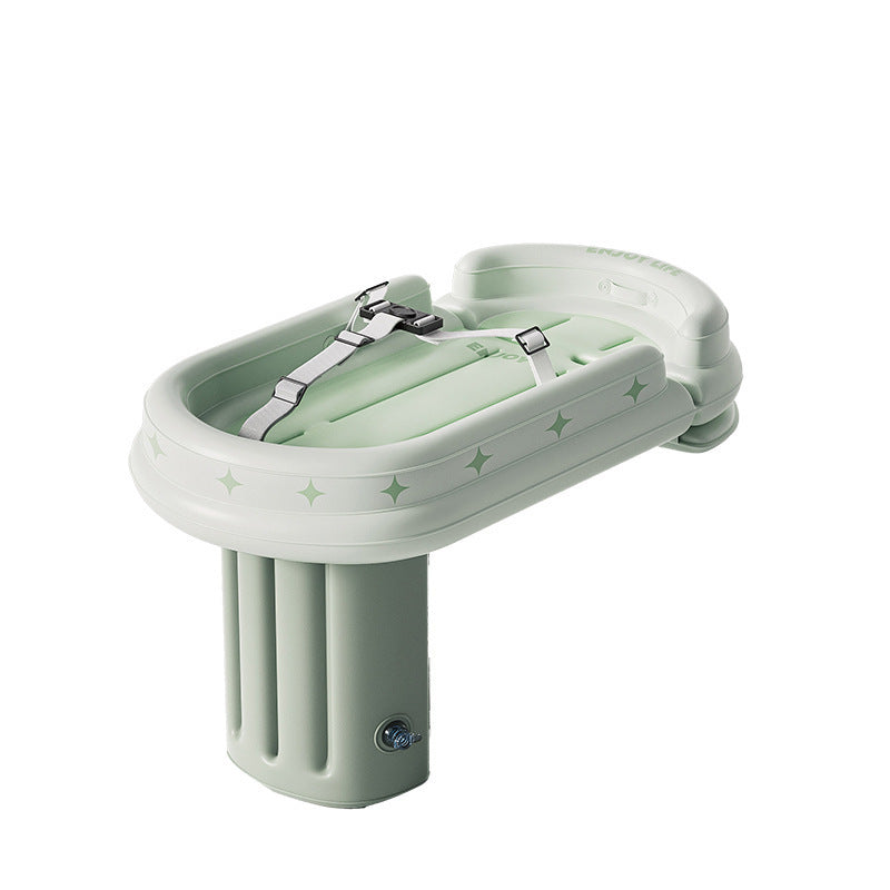 Damen Aufblasbare Badewanne mit Sicherheitsgurten Karnz