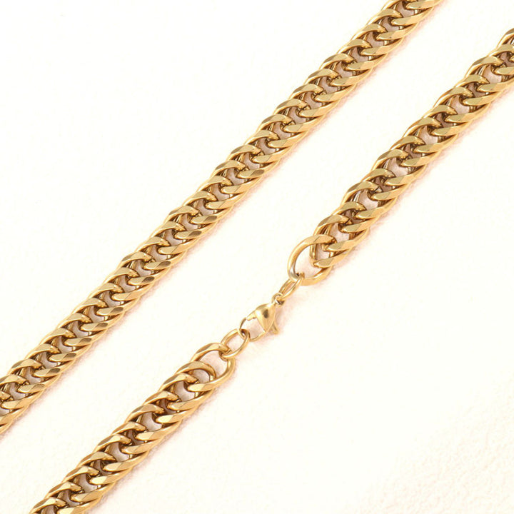 Stylische Chunky Geflochtene Kettenarmband Karnz