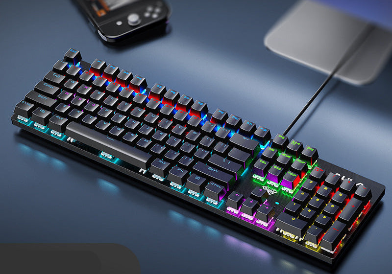 RGB Hinterleuchtete Mechanische Gaming-Tastatur Karnz