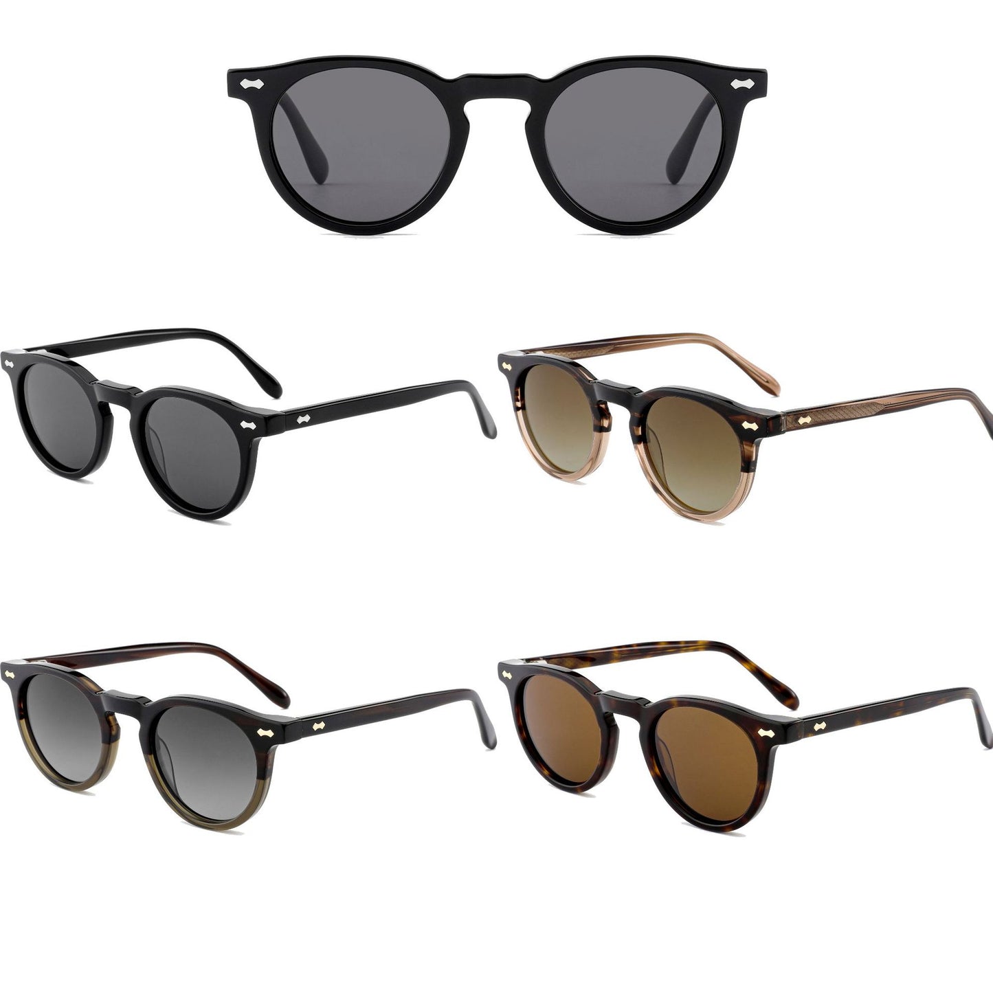 Damen modische Sonnenbrille mit einzigartigem Design und hochwertigem Rahmen Karnz