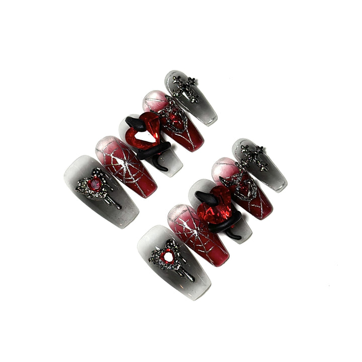 Gothic-Themen Press-On Nagelset