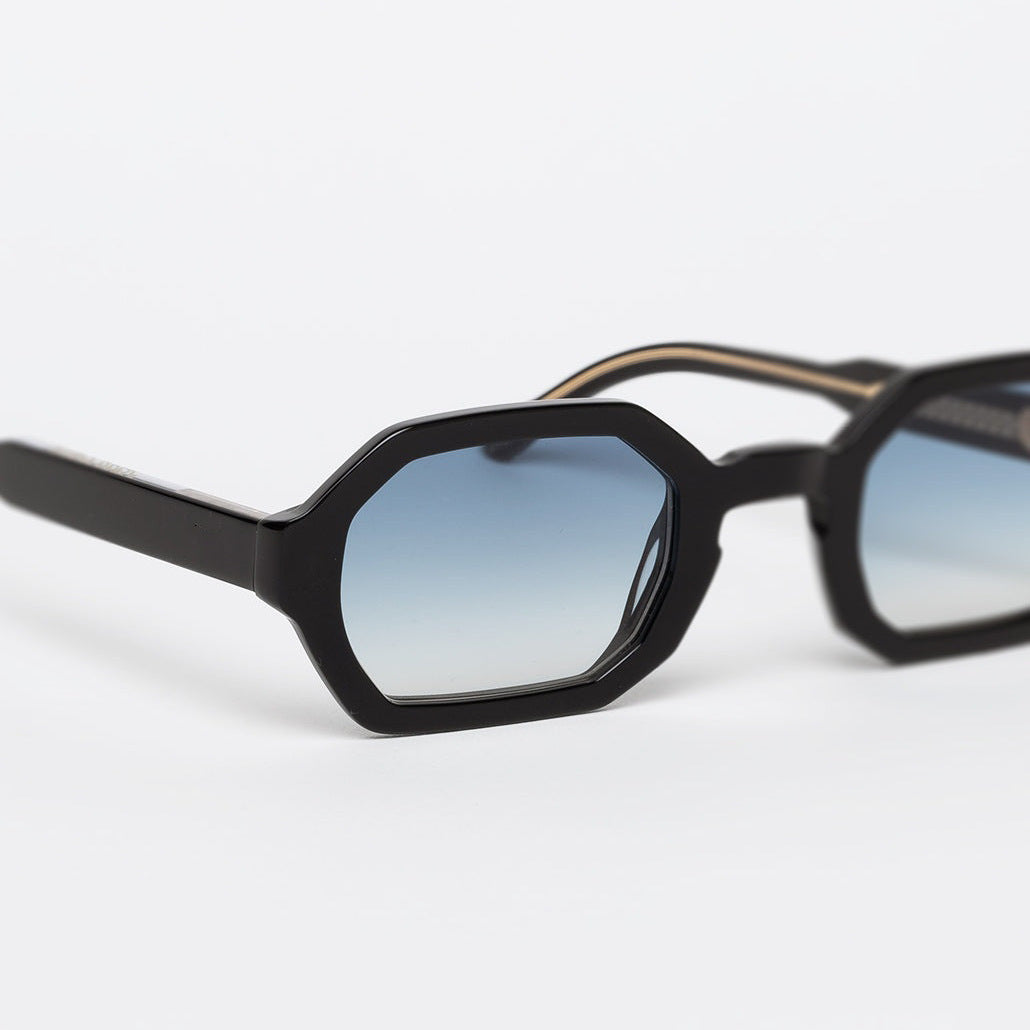 Damen stylische Sonnenbrille mit hochwertigem achteckigen Rahmen Karnz