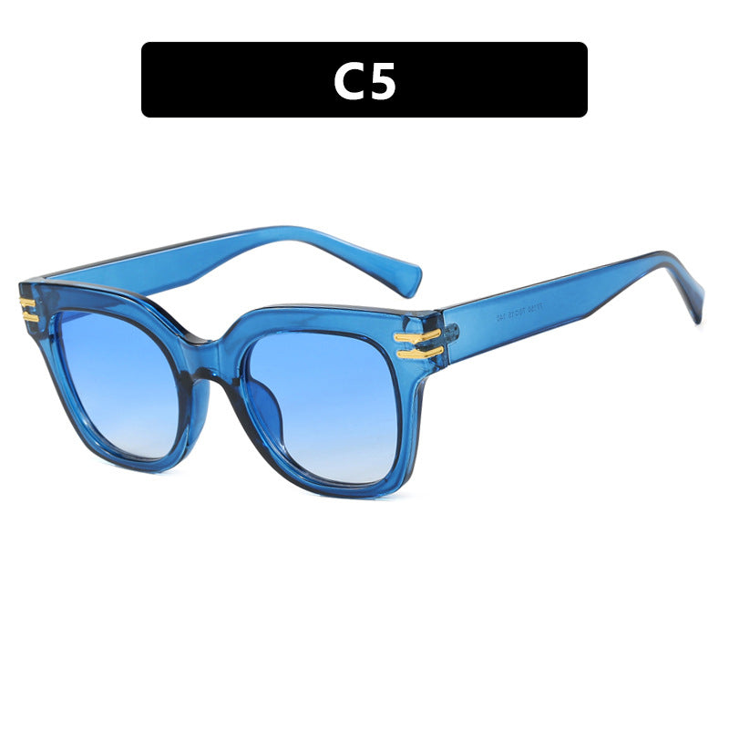 Damen modische Sonnenbrille mit eleganten Akzenten Karnz